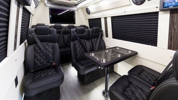 10 passenger sprinter van interior provo