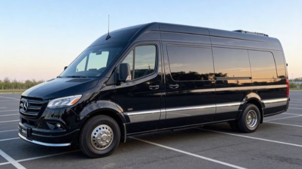 ogden wedding sprinter van rental