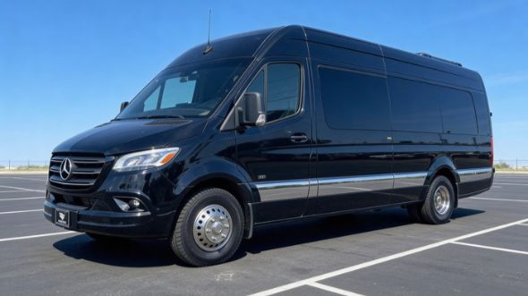 salt lake city 18 passenger sprinter van