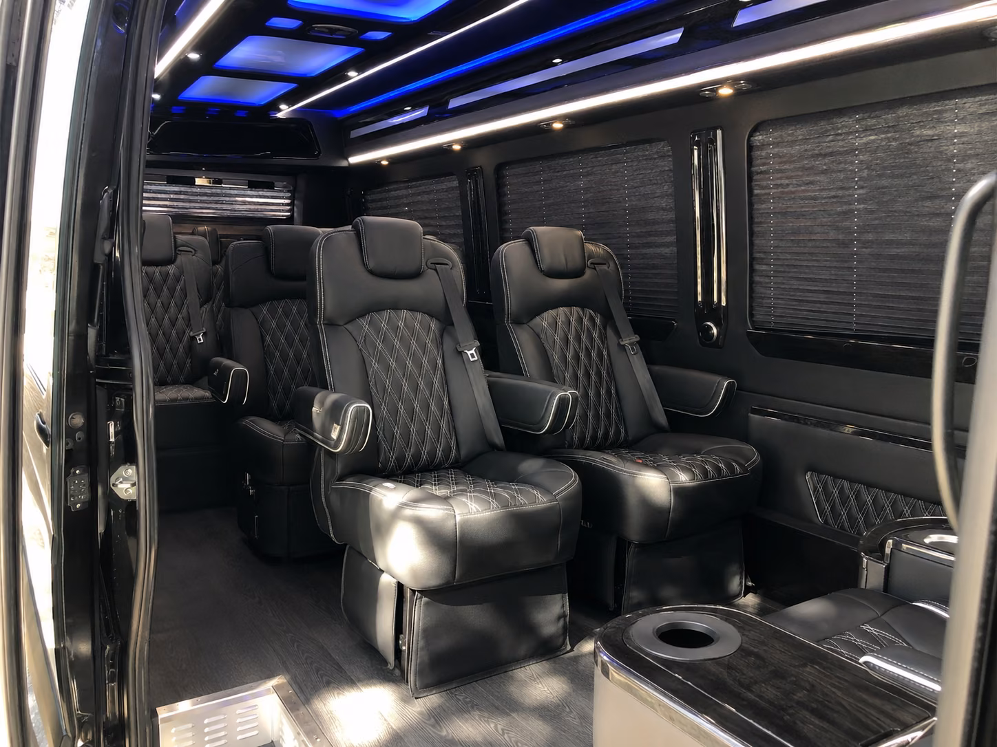 salt lake city 10 passenger sprinter van interior